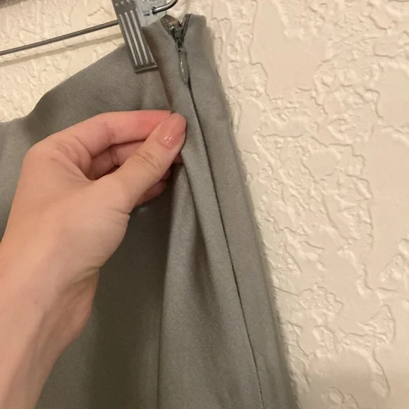 All:Row pistachio green slip skirt - Picture 10 of 14